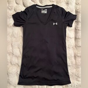 Under Armour Black V-Neck Women's Top